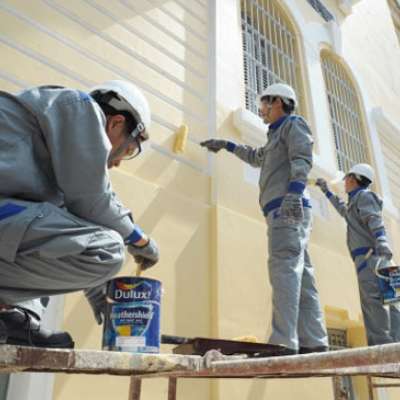 thi công sơn nhà tại Hà Nội
